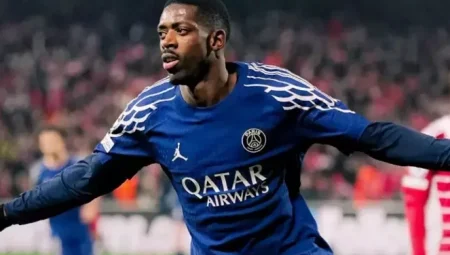 Dembele’nin erken golüyle PSG, Arsenal’i deplasmanda mağlup etti: Rövanş Paris’te