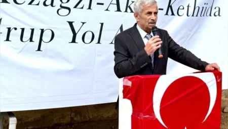 Cide’de 5 kilometrelik Ovacık–Kezağzı–Akça–Kethüda grup yolu törenle açıldı
