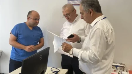 Kastamonu İl Sağlık Müdürü Dr. Fevzi Yavuzyılmaz İhsangazi Devlet Hastanesinde incelemelerde bulundu